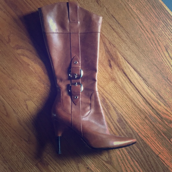 Leather boots - Picture 1 of 1